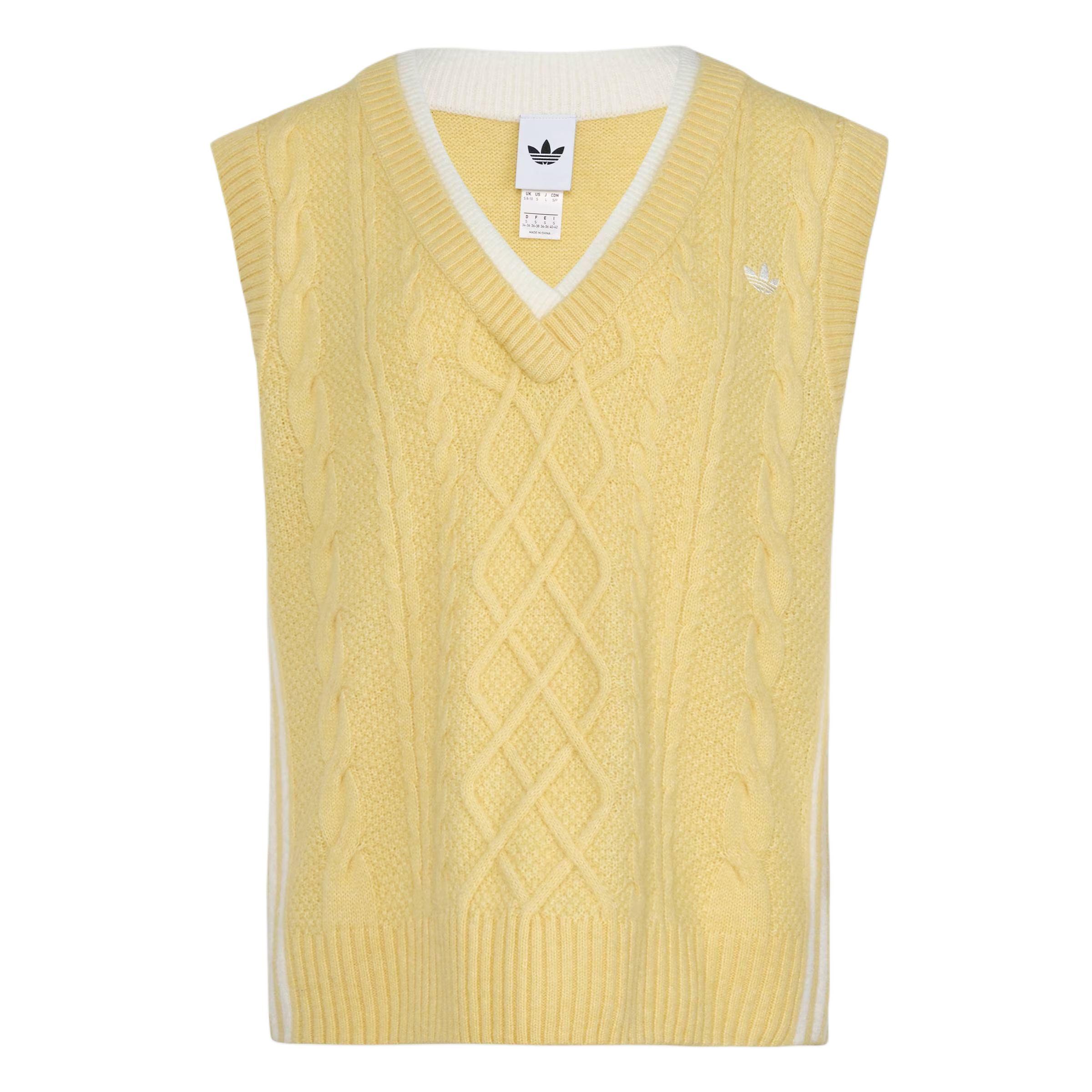 Adidas Originals Dlxc W Knit Vest Partnerships Series Casual Knit Loose Vest Women vests KU8909 L