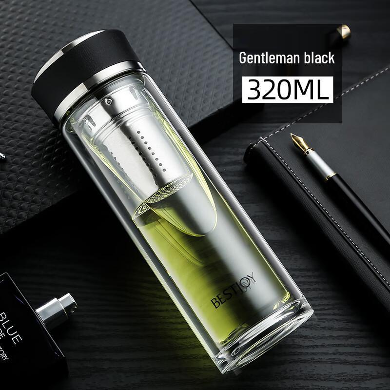 FUGUANG Double-Layer Borosilicate Glass Tea Cup