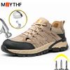 Male Electrical insulated shoes Composite toe Safety Shoes Men Puncture-Proof Work Sneakers Men outdoors Indestructible shoes