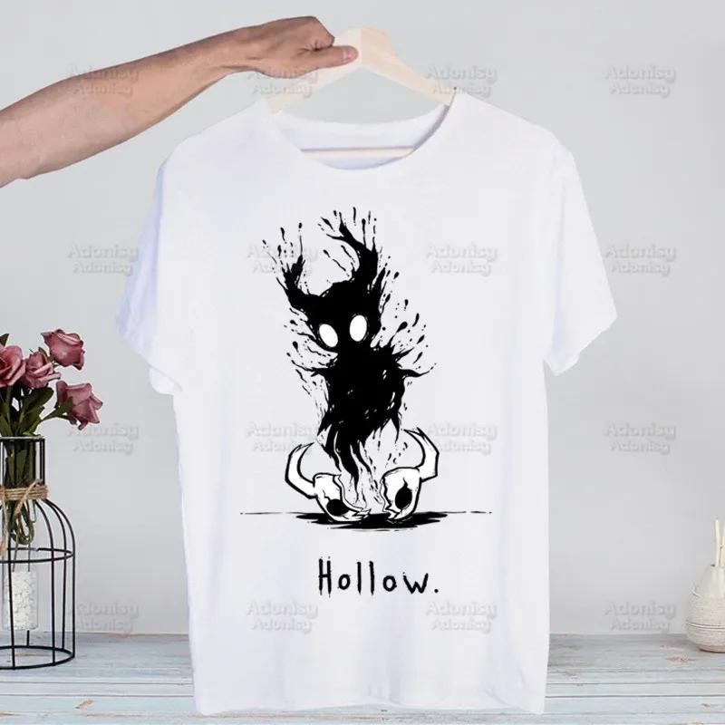 Hollow Knight Game Shirt Novelty  Vintage Crew Hollow Crew Team Neck  Unisex's T-Shirt Wo Unisex Top Tee Gift Streetwear Shirt