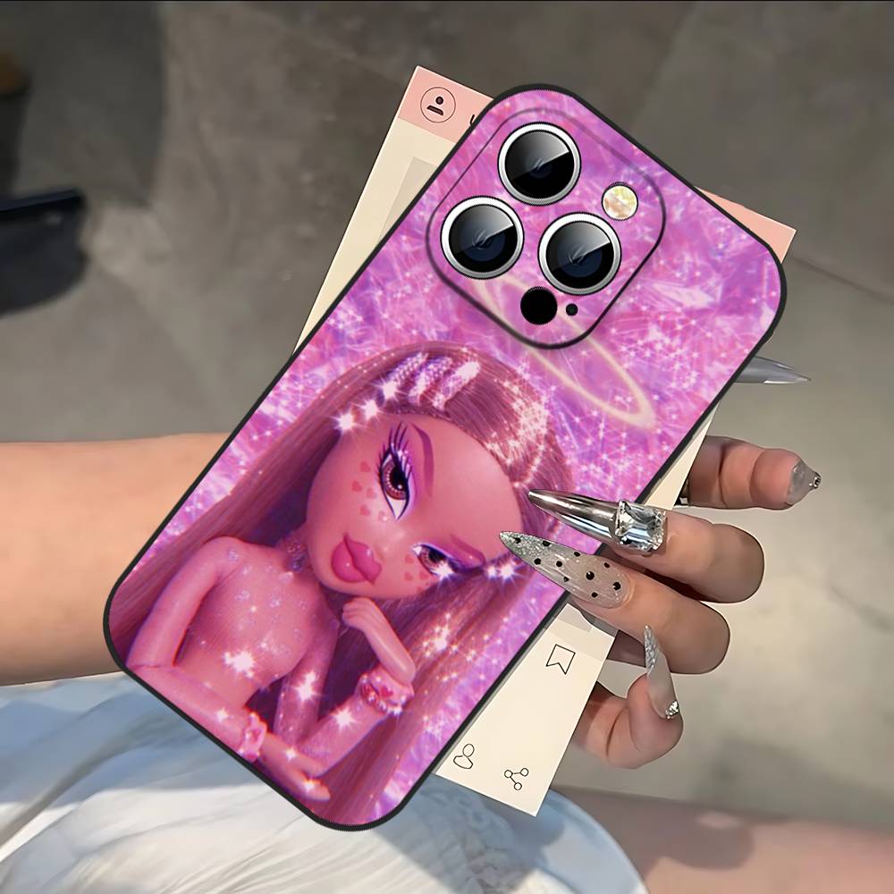 Lovely-DollS-B-BratzS Phone Case For IPhone 17 16 15 14 13 12 11 PRO MAX PLUS Mini TPU Soft To Skin-friendly Case
