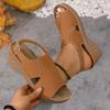 Women'S Heel Sandals Platform Wedge Open Toe Shoes Comfortable Soft Sole Suitable For Everyday Commuting Womens Athletic Sandal