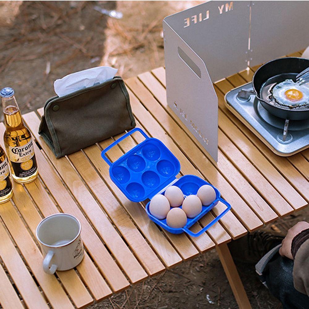 Egg Container Organizer Case Camping 6/12Grid Eggs Box Egg Storage Box Egg Holder Eggs Case