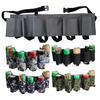 1/2Pcs Beer Belt Adjustable 6 Pack Beer Soda Can Holster Men Women Outdoor Camping Hiking Picnic Party Beer Bottle Holder Drinking Accessories