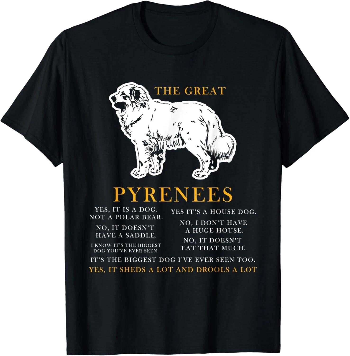 The Great Pyrenees Funny Gift Dog Lover Gift Unisex T-Shirt S