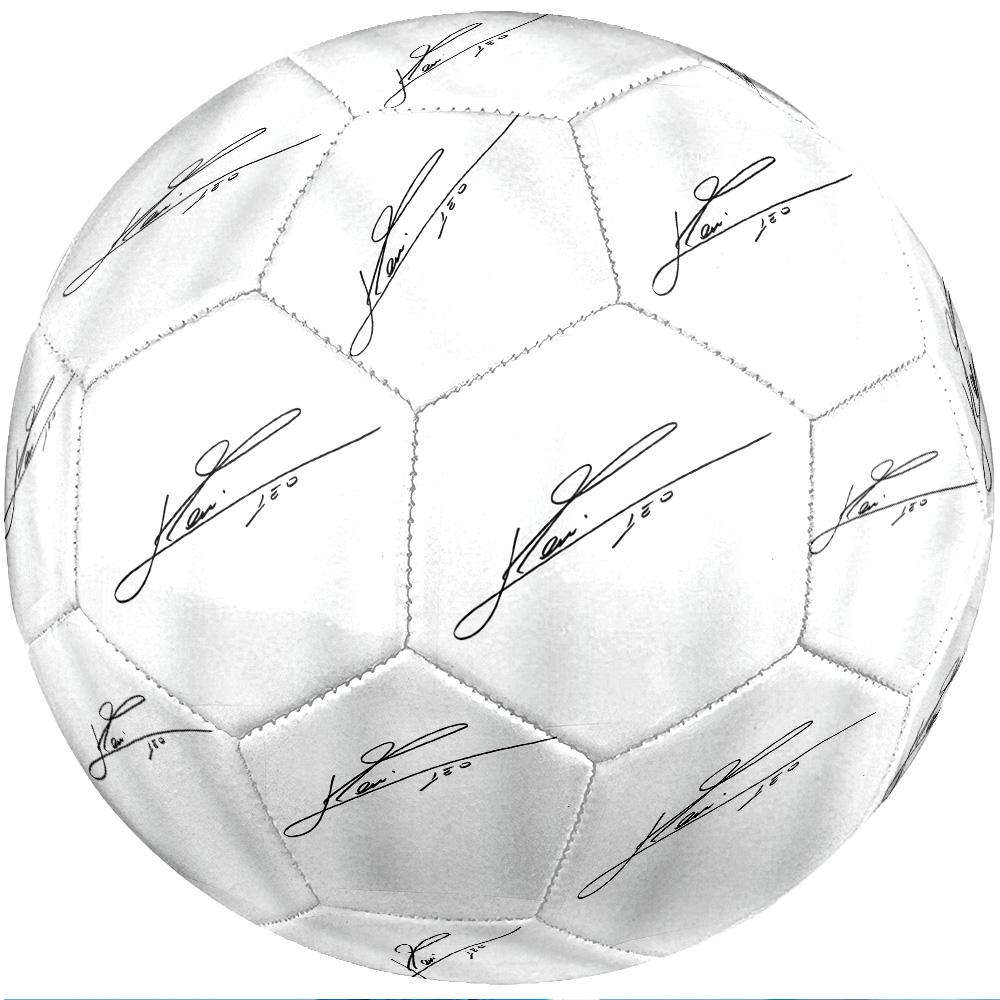 Lionel Messi Theme Soccer Ball Size 5 Soccer Ball Soft Touch Professional Training Football for Outdoor Sports