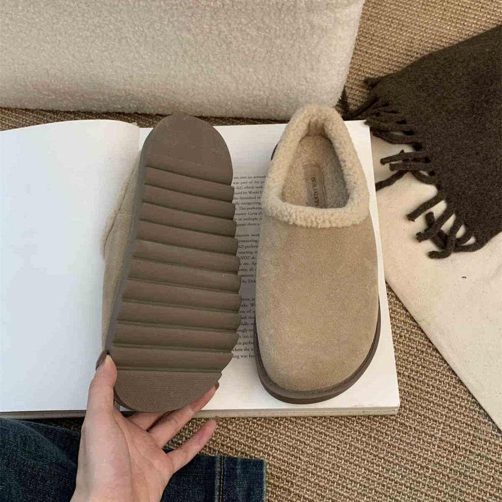 Mode Gående Mysig Vardaglig Stängd Tå Halvtoffla Loafers Kvinna Mode Slingback Slip On Mule För Kvinnor Platå Ny 2025 Komfort