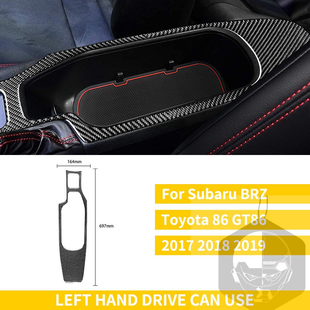 Pro Subaru BRZ Toyota 86 GT86 2017 2018 2019 Carbon Fiber Car příslušenství Držák řadicí páky Obložení klimatizace