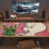 Casper Print  Cushion Non-slip Laptop Tablet Big Mousepad XXL Mat Mini PC Playmat With Lock edge