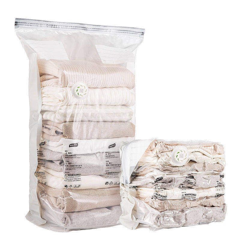 Storage Bags for Home Use, Compression Bags for Quilts, Sealed Travel Clothing Storage Bags, Down Jacket Organizer Bags, No Need for a Vacuum Pump