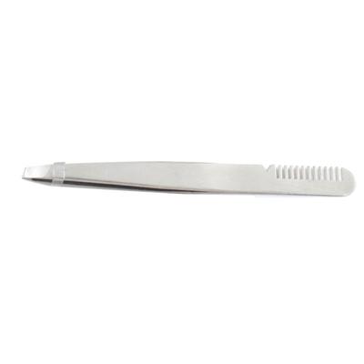 Mehrzweck Augenbrauenpinzette Edelstahl Ergonomisch Präzise Schräge Spitze Augenbrauenpinzette mit