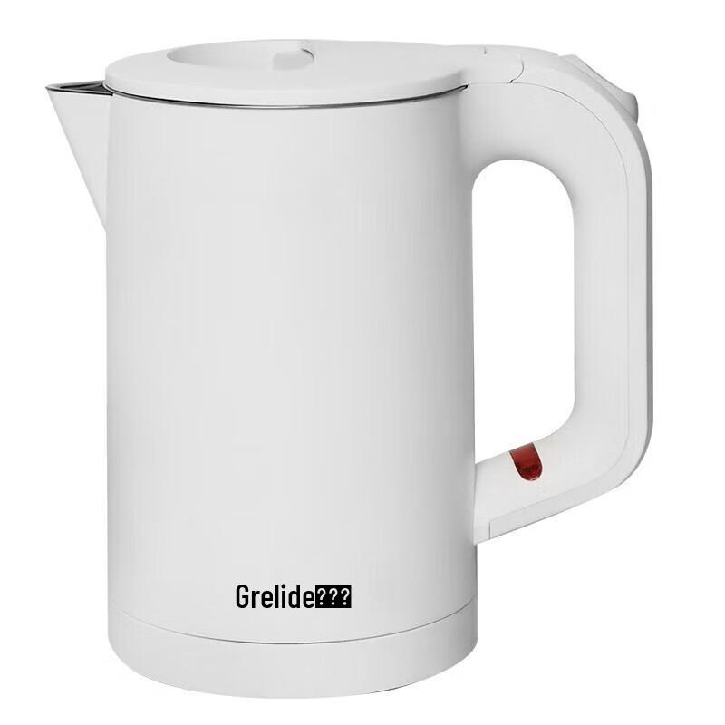 Grelide Portable Stainless Steel Electric Kettle CN plug (adapter included)