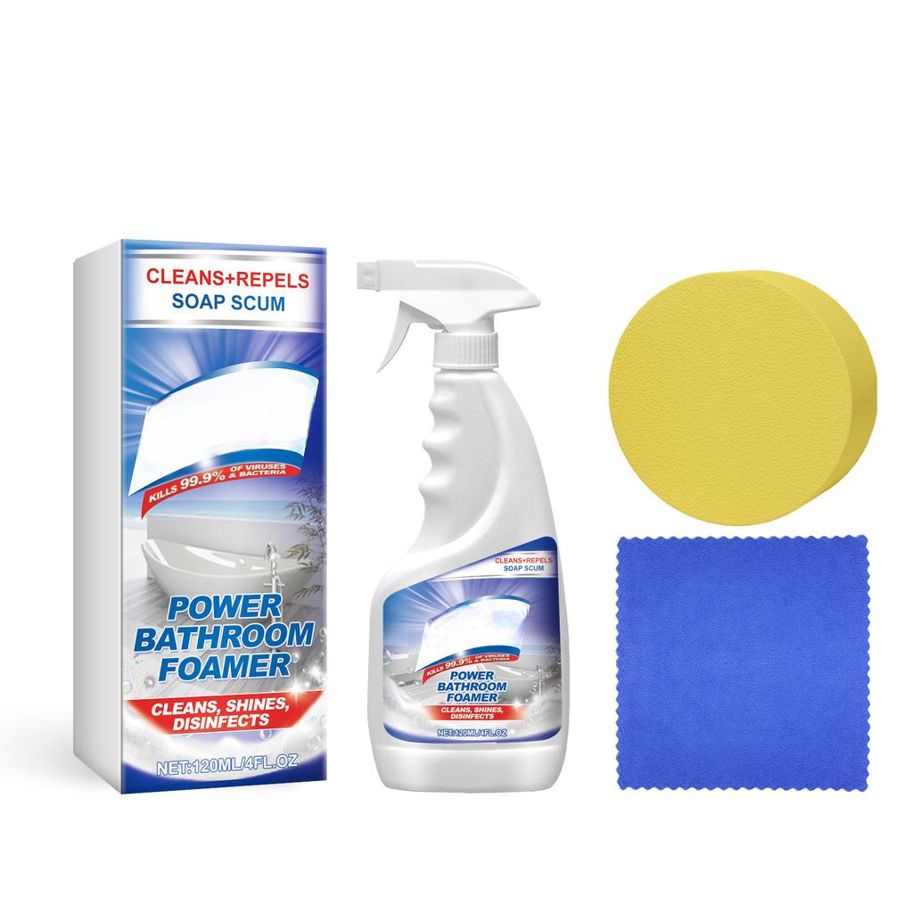 120 ml piankowy środek czyszczący do łazienki, toaleta, wanna, umywalka, płytki, środek czyszczący do dezynfekcji