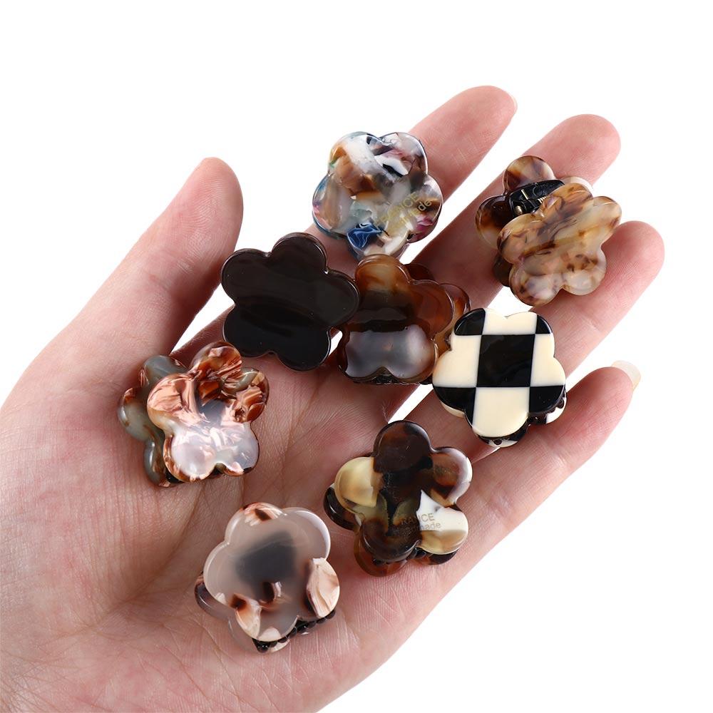 Child Hairpin Flower Hair Catch Clip Flower Hairpin Korean Style Barrette Women Hair Accessories