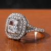 Neu Wunderschöne Volle Zirkon Hochzeit Ringe Frauen Schillernden Kristall Zirkonia Vorschlag Engagement Party Ring Luxus Schmuck
