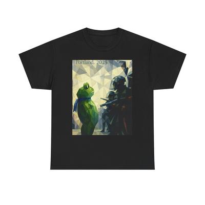 PORTLAND FREEDOM FROG Ice T-shirt Anti Ice Tee Anti Ice Shirt Anti Trump Shirt  Unisex T-Shirt