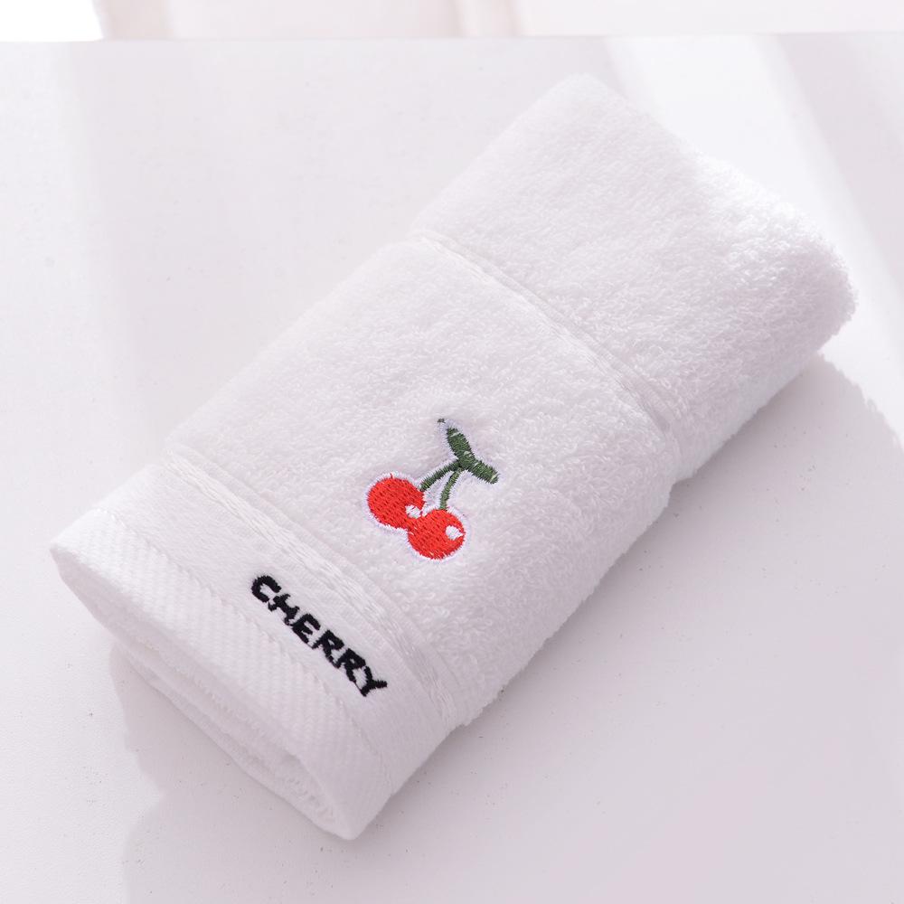 Soft Cotton Baby Bath Towel Cartoon Fruit Face Towel Newborn Infant Kids Soft Absorbent Washcloth Children Shower Towels 50x25cm