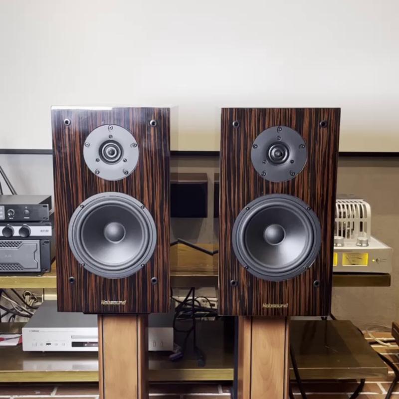 6.5 Inch Two-Way Desktop Speaker HiFi High Power Audio Speaker Passive Bookshelf Surround Home Theater Speaker Monitor Sound Box