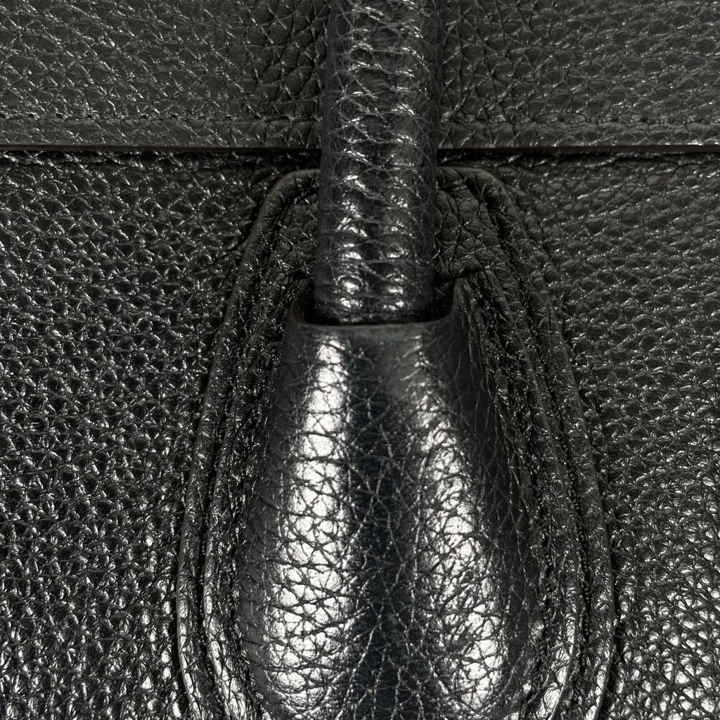 CELINE Luggage micro shopper S-AI-4168 Handbag black Women used