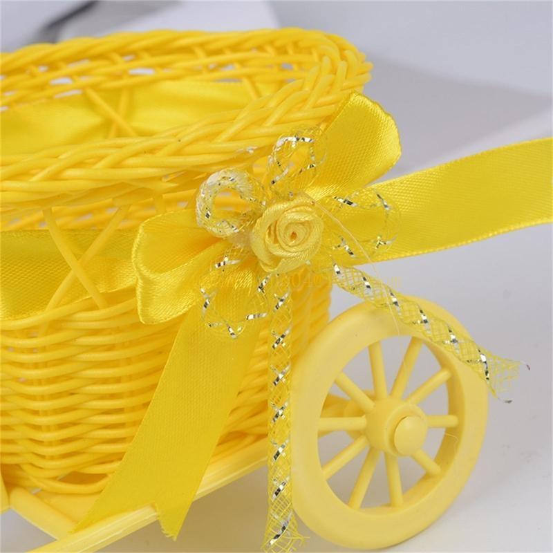 Convenient Bike Basket Portable and Practical Storage Basket for Simulated Flower Arrangements and Organizing top sale