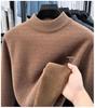 Herren Fleece-gefütterter Winter-Stickpullover