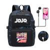 Peripheral Printed Backpack Youth Student School Bag Usb Computer Bag Backpack
