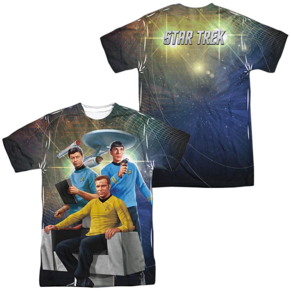 Star Trek TOS Kirk Spock McCoy T-Shirt S