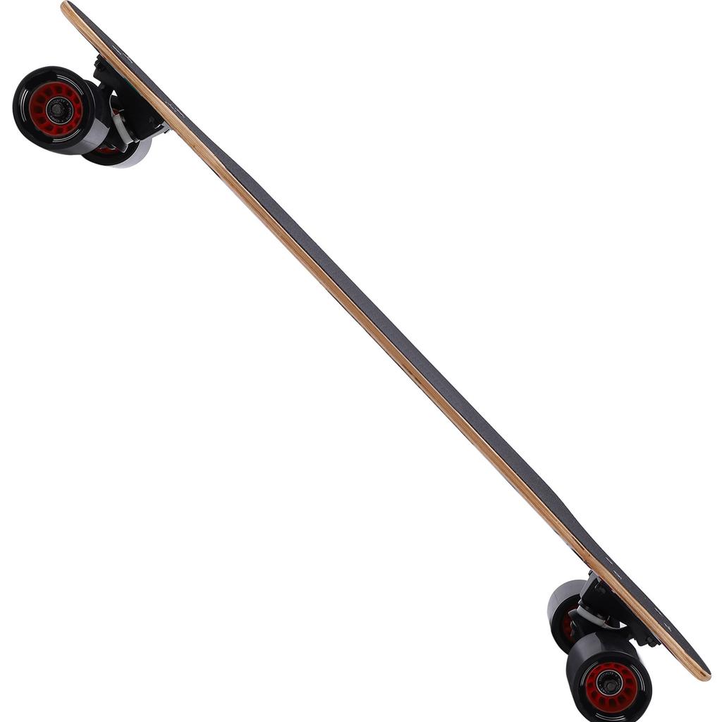 PUENTE Profesjonalny Czterokołowy Klonowy Longboard Wzór Alien Deskorolka dla Dorosłych