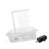 Automatic Bird Bathhouse Bathtub Parrots Shower Box with Multiple Tap Shower Multifunctional Bird Bathtub
