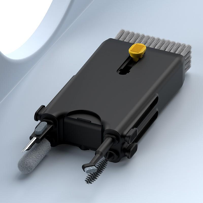 QS22 Multifunktionale Reinigungsset: 22-in-1 Leder-Schwamm & Büro-Handgelenkauflage für Tastatur