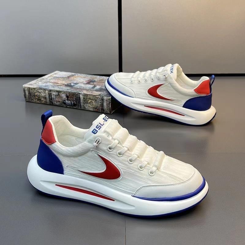 Sports Shoes Men's Summer Mesh Breathable Thick-soled Soft-soled Comfortable Versatile Casual Trendy Shoes