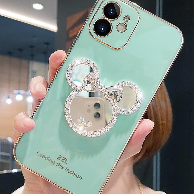 Applicable To Apple 15 Mobile Phone Case 14 Electroplated High-end Mirror IPhone 16 Promax Protective Case 13