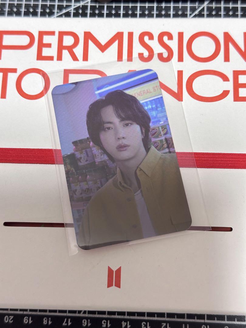 

[USED] PTD Music Korea Bonus Photo Card Trading Card JIN Jin BTS
