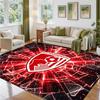 Bournemouth Football Design Crystal Velvet Rug Soft Decorative Mat for Bedroom Entrance