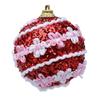 Holiday Party Foam Ornaments with 6cm Colorful Specks Lightweight Christmas Tree Decoration for Home Commercial Use