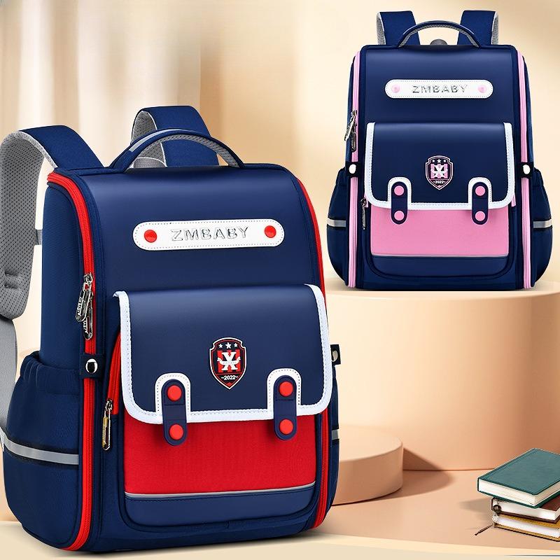 British Style Backpacks for Elementary School Students in Grades 1-3, Lightweight Backpacks for Boys and Girls.