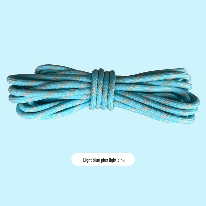 Round Non-Slip Durable Shoelaces for Martin Boots - Vertical Stripes for Outdoor Shoes