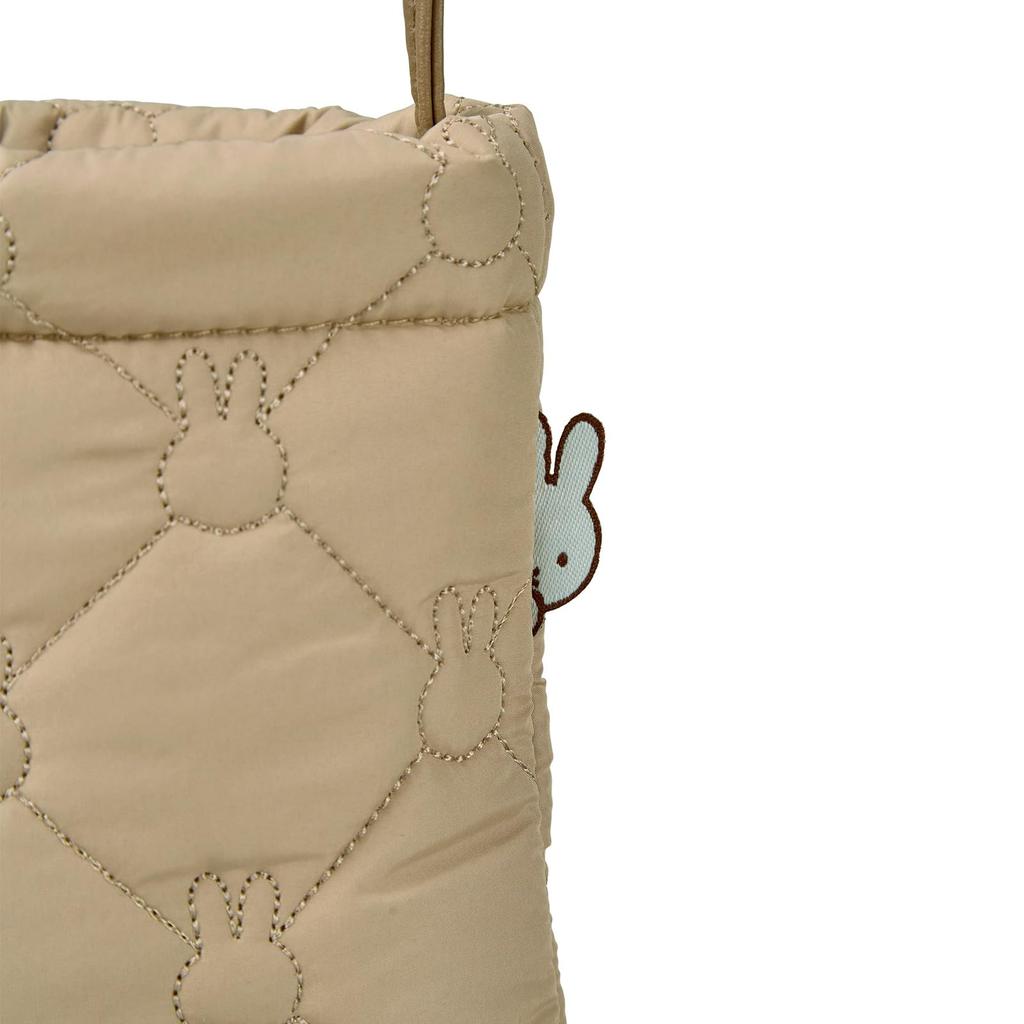 Hapitas Miffy Stepp-Mini-Umhängetasche 6097 B303 Greige