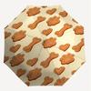 1PC Bone Heart Umbrella-8-Rib Reinforced Portable Folding Travel Suitable for All Seasons Outdoor Daily Use  -J0346