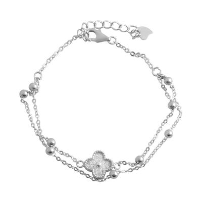 Silver Bracelet with Cubic Zirkonia (2080206)