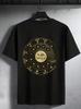 100 Cotton Vintage Dial Phone Summer Printed Round Neck Unisexs Tshirt