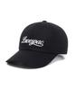 Luoeseupaeg Script Logo Ball Cap (Black)