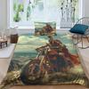 Spartan Man Duvet Cover Quilt Cover 3D Printed Gladiator For Boys Girls With Pillowcases,Microfiber Bedding Set 2 Pieces Single