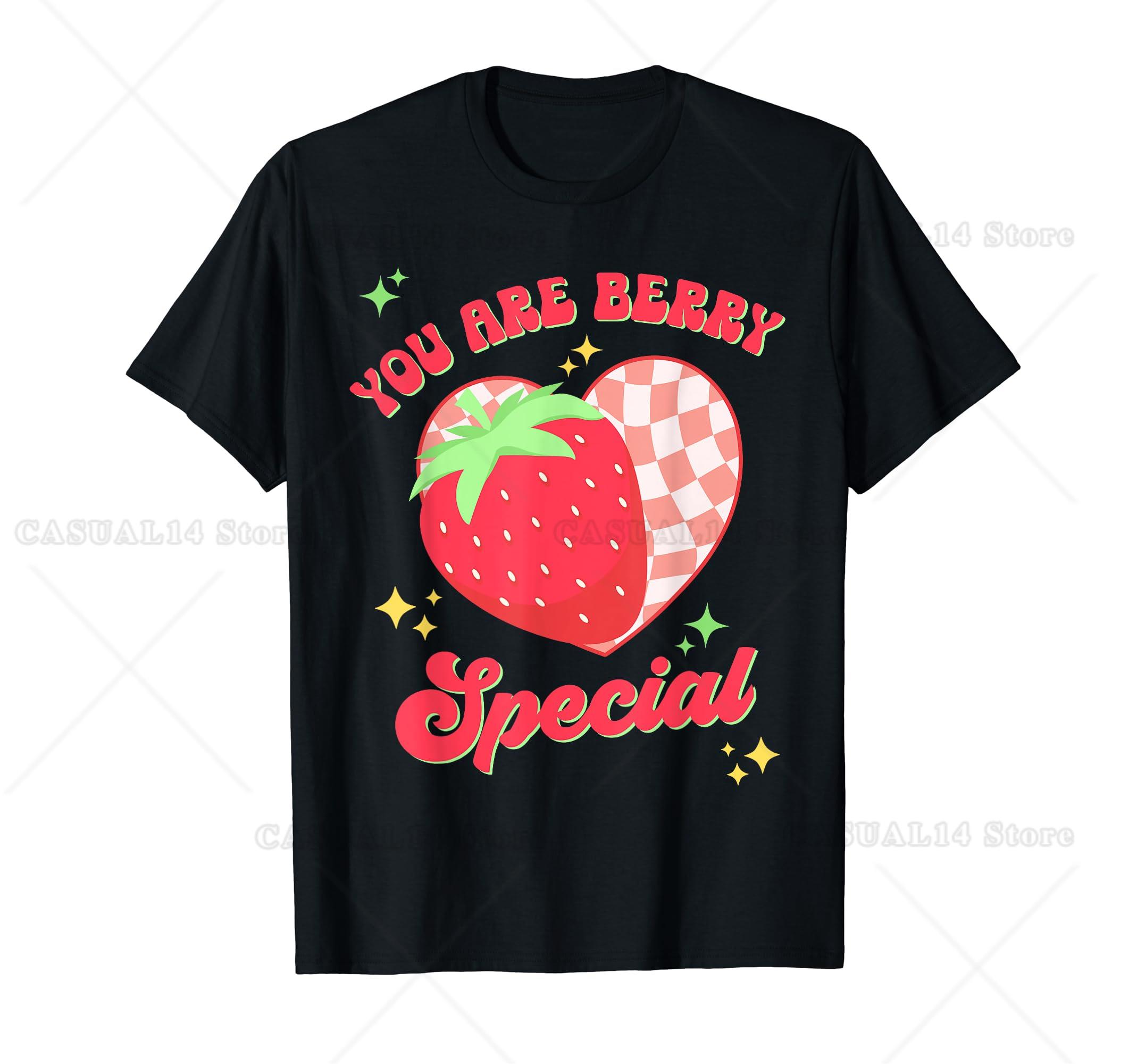 Ты Ягодка Очень Особая Милая Ретро Валютинка Клубничная Футболка Милая Ретро Валютинка Клубничная Футболка S