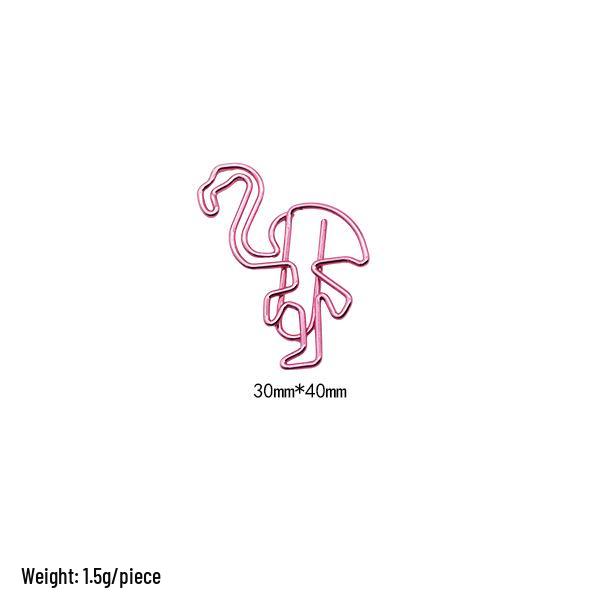 Creative Cartoon Insect & Plant Shaped Electroplated Paper Clips for File Organization