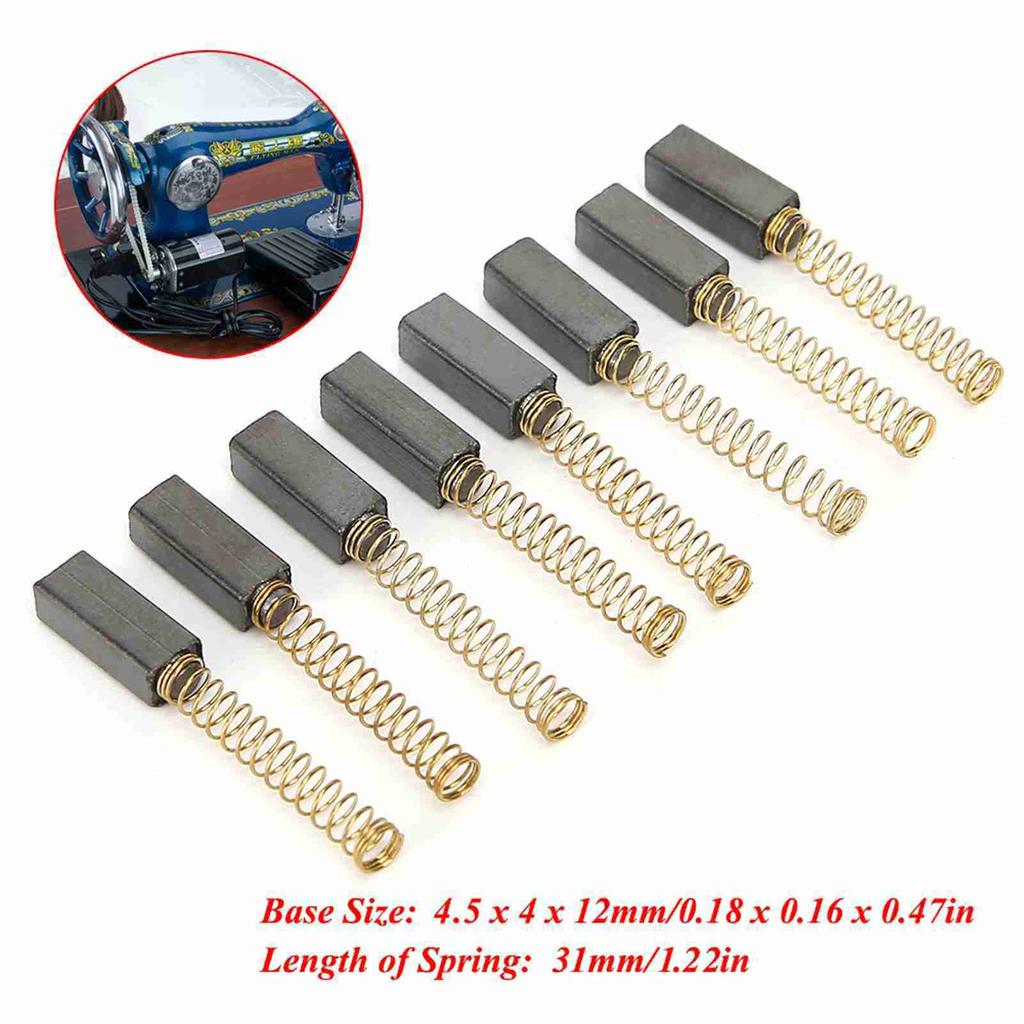 100 Stück Kohlebürsten für Haushaltsnähmaschine