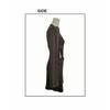 Autumn Long Sleeved Flared Sleeve Metal Buckle Temperament Slim Fit Dress Short Skirt