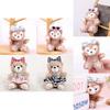Cute Shelliemay Sitting Position Sunglasses Plush Toy Doll Pendant Keychain For Bag Decoration And Collectors Gift