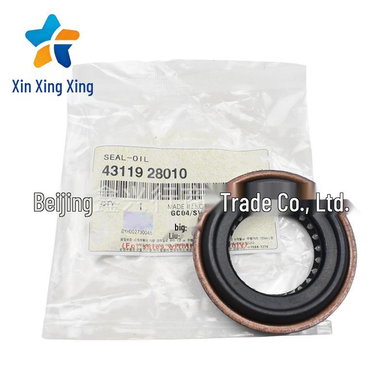 Front and Rear Crankshaft Oil Seals for Hyundai Kia Series, Part No. 4311928010.