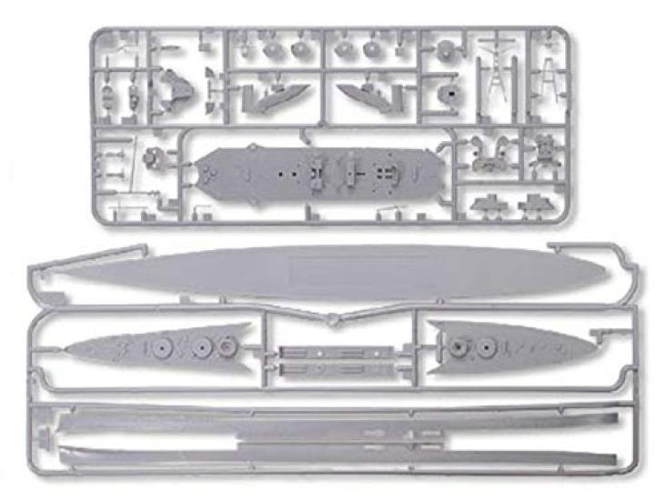 Tamiya Waterline Series 343 Japanese Navy Heavy Cruiser Suzuya Plastic Model Kit 31343 1/700 No.